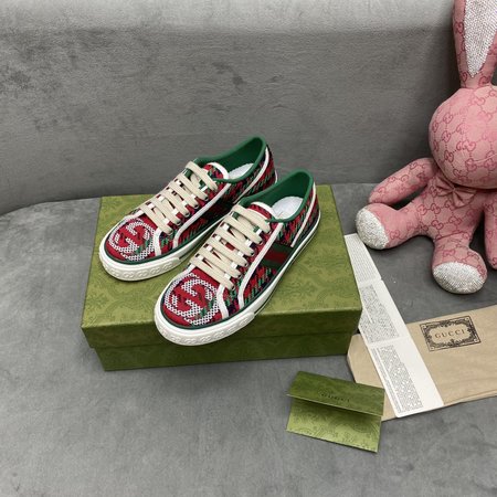 Gucci Disney Tennis 1977 GG canvas sneakers