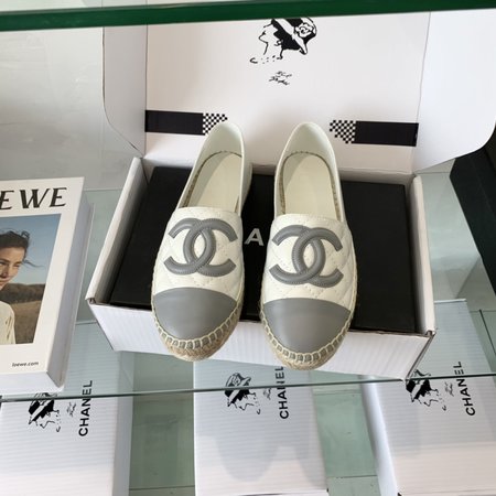 Chanel Espadrilles shoes hand-woven sheepskin lining