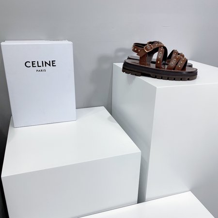 Celine vintage stud sandals