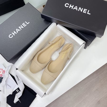 Chanel Classic sandals sheepskin lining silk sheepskin