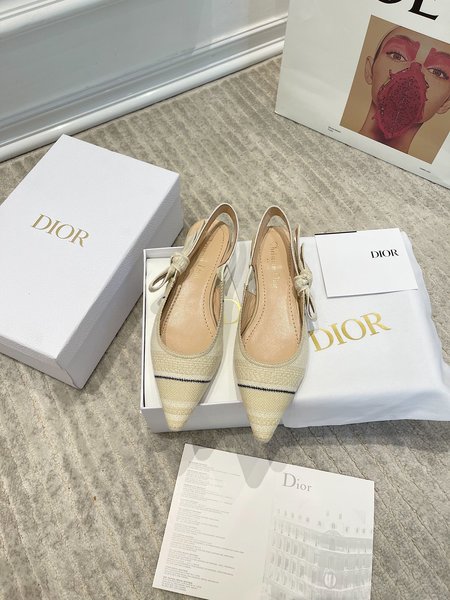 Dior Logo Strap Heels