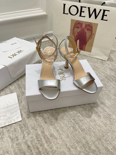 Dior Logo Strap Heels