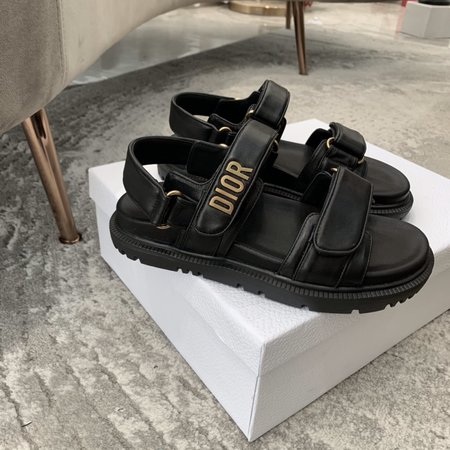 Dior D-Act Flat Sandals Platform