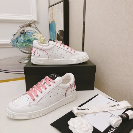 Chanel Logo panda casual shoes