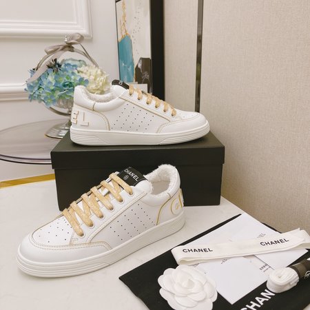 Chanel Logo panda casual shoes