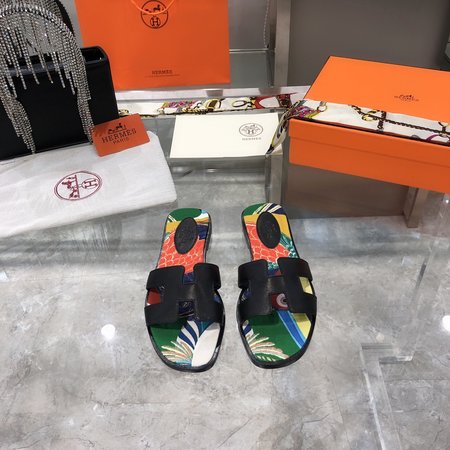 Hermes Classic H slippers