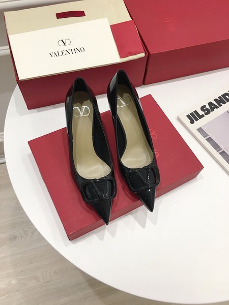 Valentino Big V buckle women s shoes