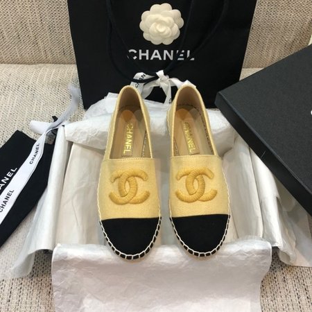 Chanel Hemp rope woven slippers