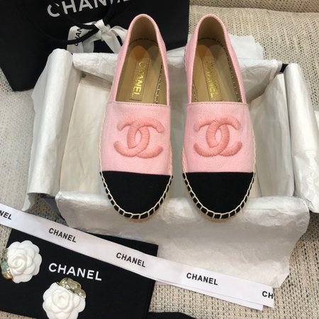 Chanel Hemp rope woven slippers