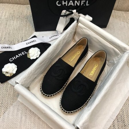 Chanel Hemp rope woven slippers