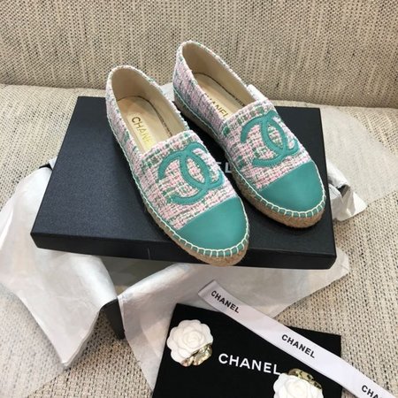 Chanel Hemp rope woven slippers