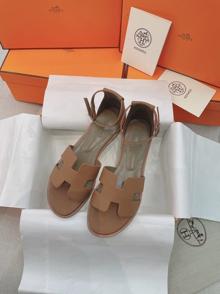 Hermes H flat sandals