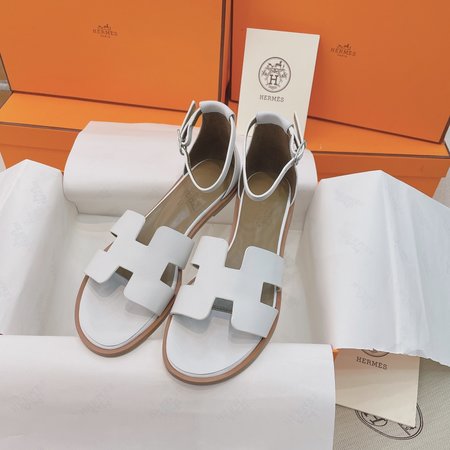 Hermes H flat sandals