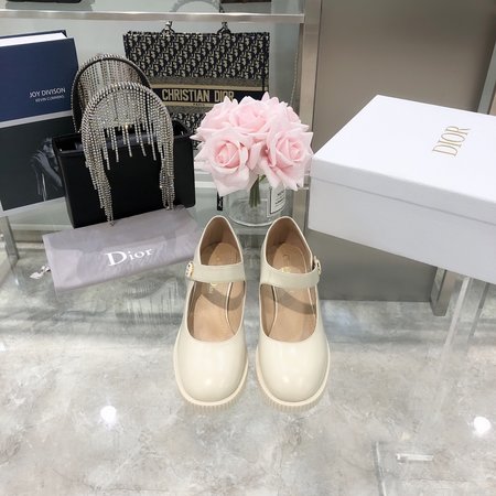 Dior Cow leather Mary Jane shoes