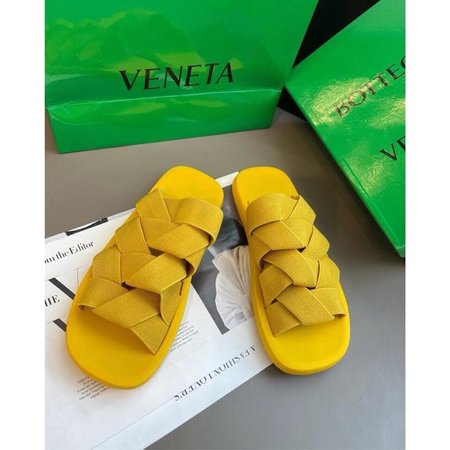 Bottega Veneta Woven slippers rubber outsole