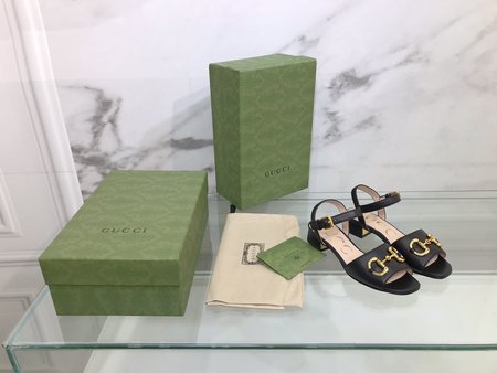 Gucci Horsebit sandal heel height: 2.5cm