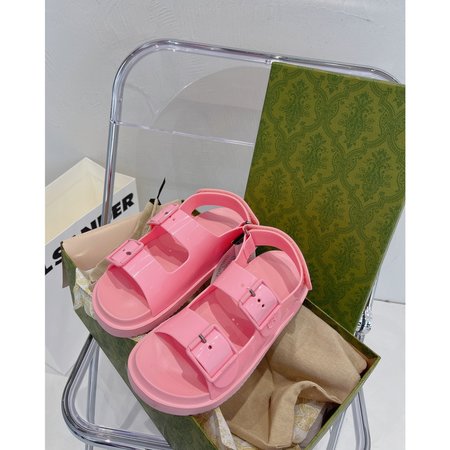 Gucci Soft rubber high-quality film sandals