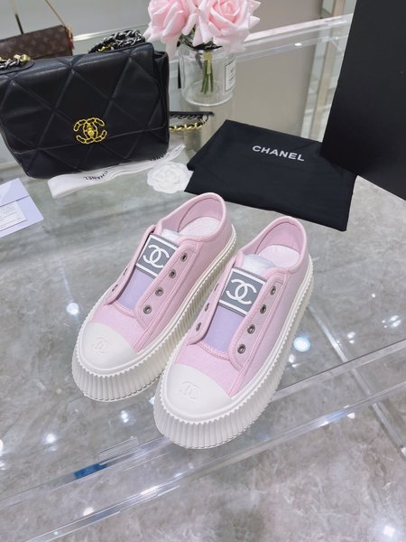 Chanel Casual shoes retro Ms.CoCo