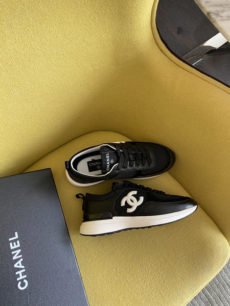 Chanel Sports series calfskin and mesh