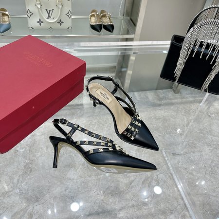 Valentino Leather Rockstud Pumps