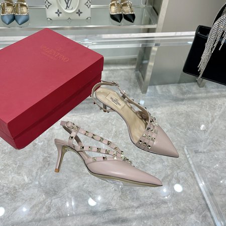 Valentino Leather Rockstud Pumps