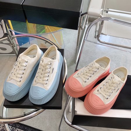 Chanel Candy color series platform casual sneakers