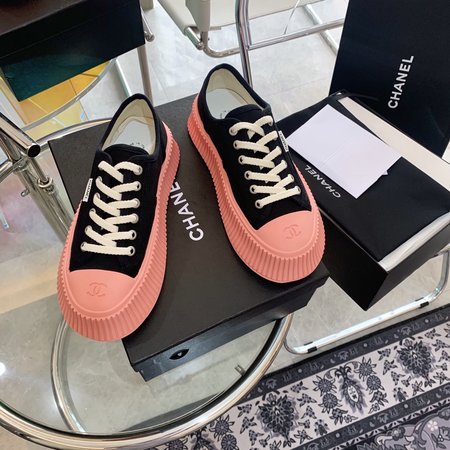 Chanel Candy color series platform casual sneakers