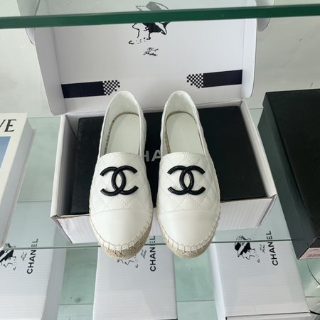 Chanel Espadrilles shoes hand-woven sheepskin lining