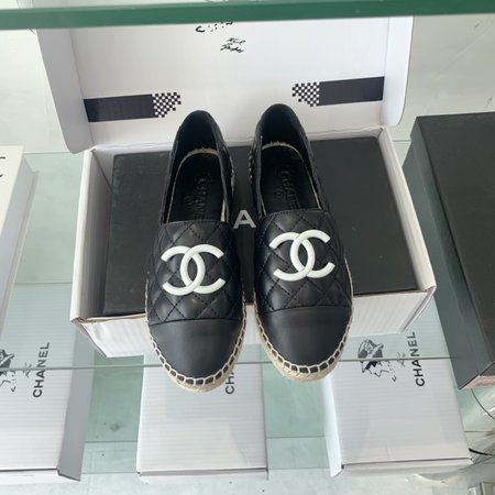 Chanel Espadrilles shoes hand-woven sheepskin lining