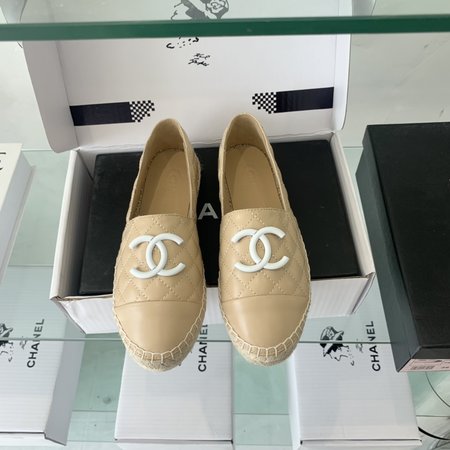 Chanel Espadrilles shoes hand-woven sheepskin lining