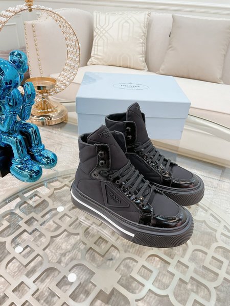 Prada platform sneakers