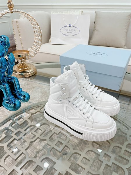 Prada platform sneakers