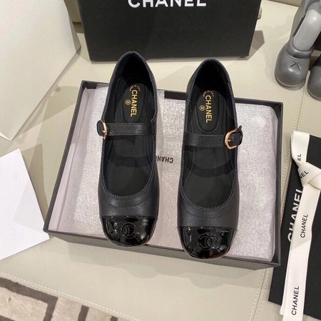 Chanel Mary Jane shoes sheepskin leather outsole