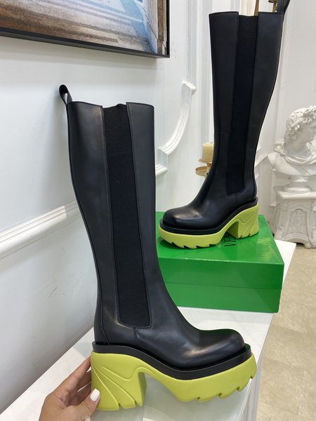 Bottega Veneta New yellow sole high heel platform boots