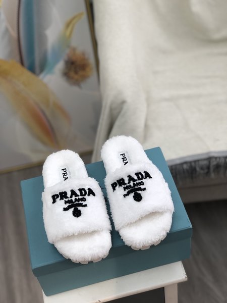 Prada Fur slippers