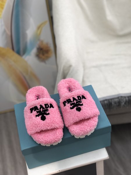 Prada Fur slippers