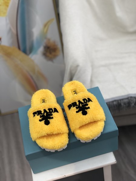 Prada Fur slippers