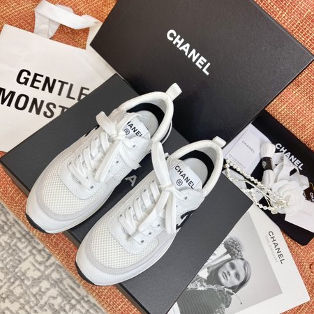 Chanel All-match sneaker series mesh upper design