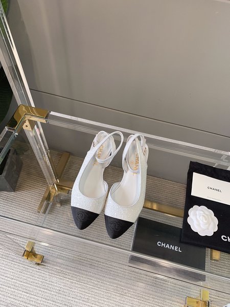 Chanel Women s shoes glitter + inner sheepskin