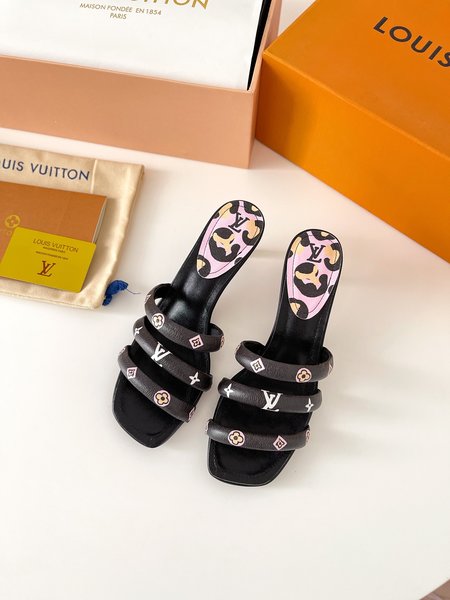 Louis Vuitton Slippers 3D color printing