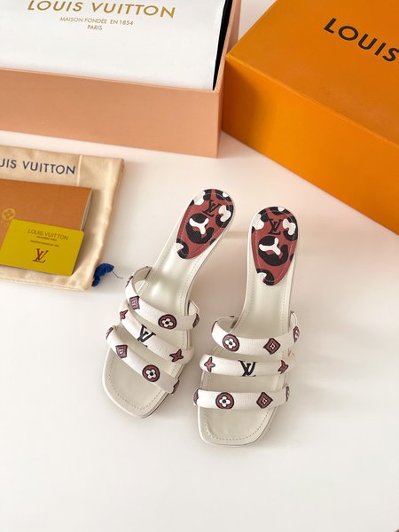 Louis Vuitton Slippers 3D color printing