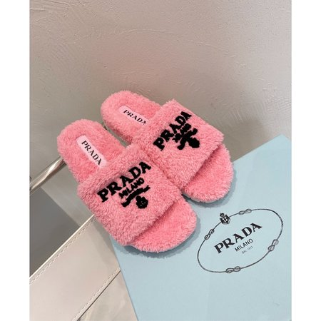 Prada Fur slippers