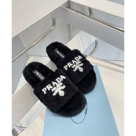 Prada Fur slippers