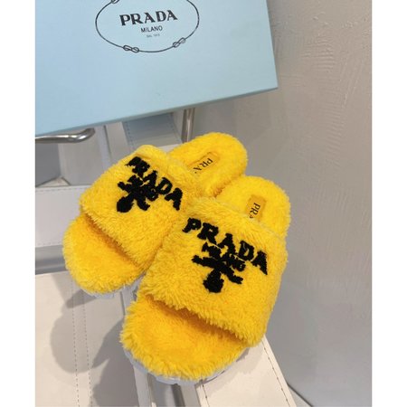 Prada Fur slippers