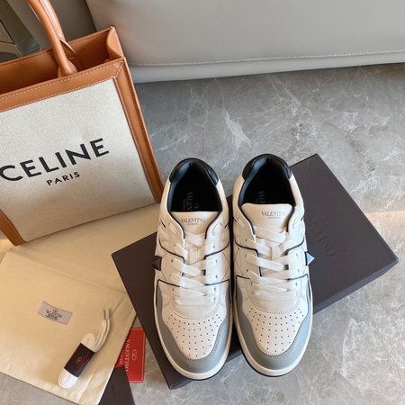 Valentino Four seasons casual sneakers inverted triangle calfskin