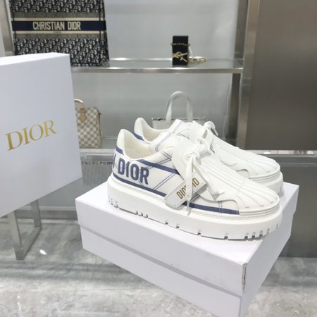 Dior reflective shell toe sneakers