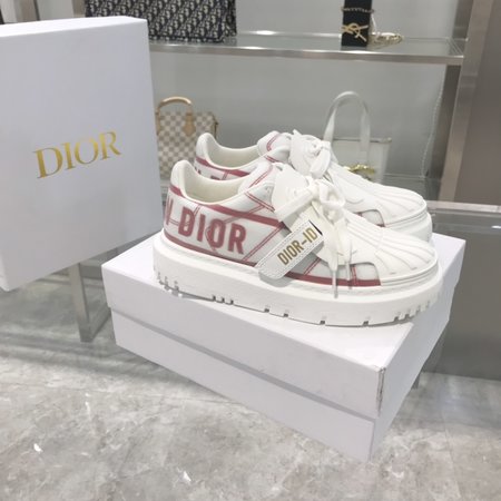 Dior reflective shell toe sneakers