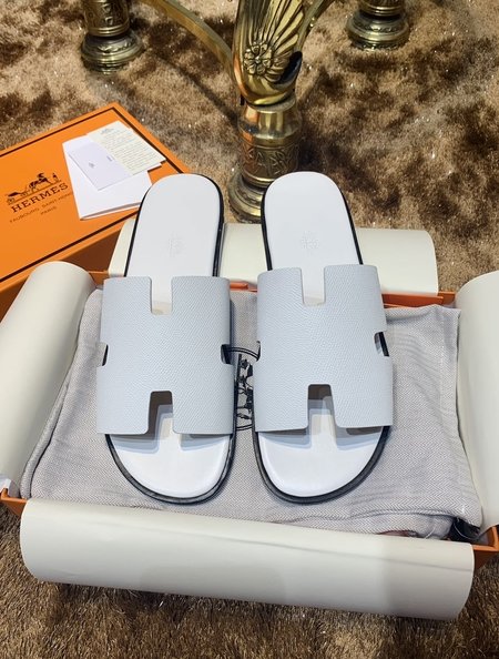 Hermes First layer calfskin slippers