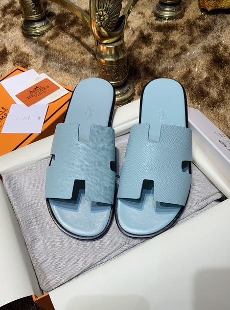 Hermes First layer calfskin slippers