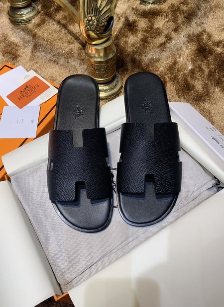 Hermes First layer calfskin slippers